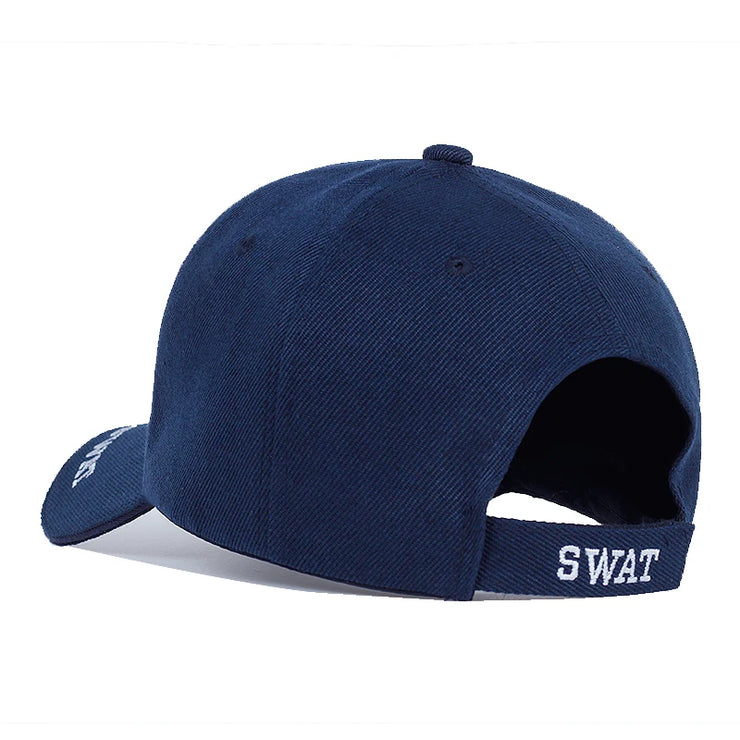 SWAT Tactical Baseball Cap – Embroidered Eagle, Unisex Snapback