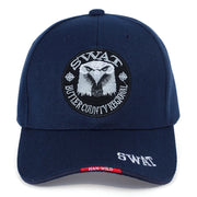 SWAT Tactical Baseball Cap – Embroidered Eagle, Unisex Snapback