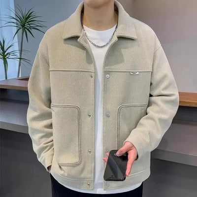 2024 Men’s Fashion Jacket – High-Quality Spring/Autumn Coat