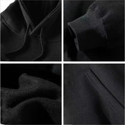 Men’s Oversized Hoodie – Casual Printed Pullover Sweatshirt