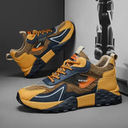 2025 Men’s Luxury Platform Sneakers – Winter Cotton Running Shoes (Plus Size)