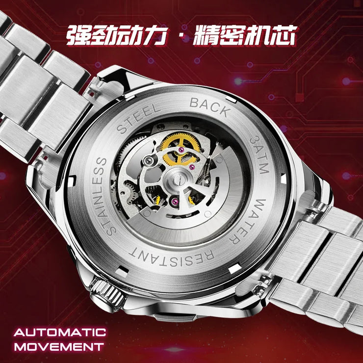 2024 Men’s Multifunctional Chronograph Watch – Original, Waterproof, Luminous Quartz Wristwatch.