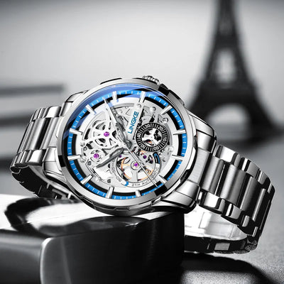 2024 Men’s Multifunctional Chronograph Watch – Original, Waterproof, Luminous Quartz Wristwatch.