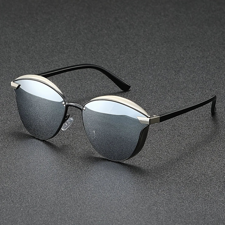 Unisex Gold Frame Sunglasses – High-Quality Outdoor Eyewear