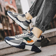 2025 Men’s Luxury Platform Sneakers – Winter Cotton Running Shoes (Plus Size)