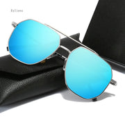 Luxury Polarized Aviator Sunglasses – Vintage Mirror Lens, Unisex
