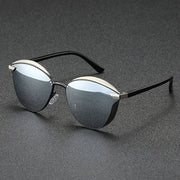 Unisex Gold Frame Sunglasses – High-Quality Outdoor Eyewear