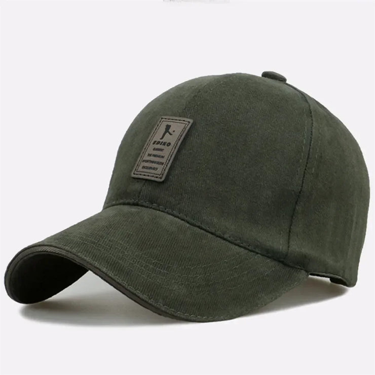 Unisex Cotton Baseball Cap – Outdoor Sports Hat, Multi-Color