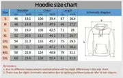 Men’s Oversized Hoodie – Casual Printed Pullover Sweatshirt