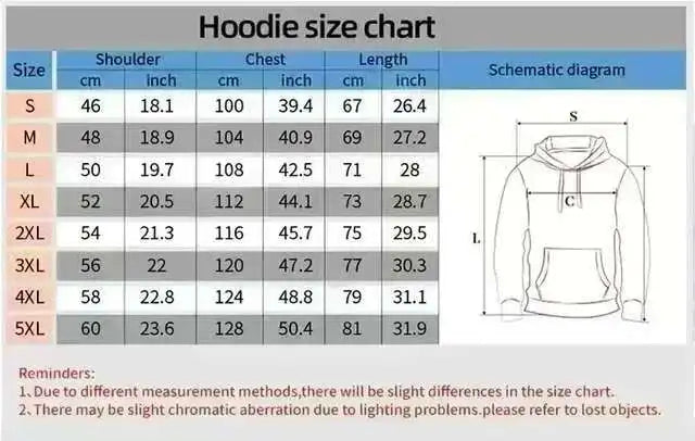 Men’s Oversized Hoodie – Casual Printed Pullover Sweatshirt