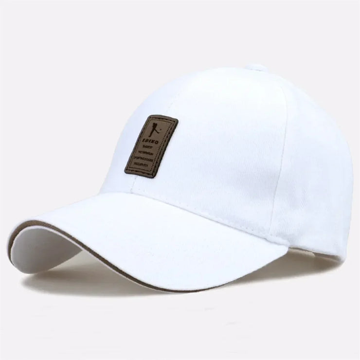 Unisex Cotton Baseball Cap – Outdoor Sports Hat, Multi-Color
