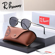 Retro Round Polarized Sunglasses – UV400 Unisex Driving Glasses