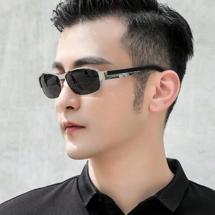 Men’s Polarized Sunglasses – Day & Night Vision, Anti-UV Driving Shades