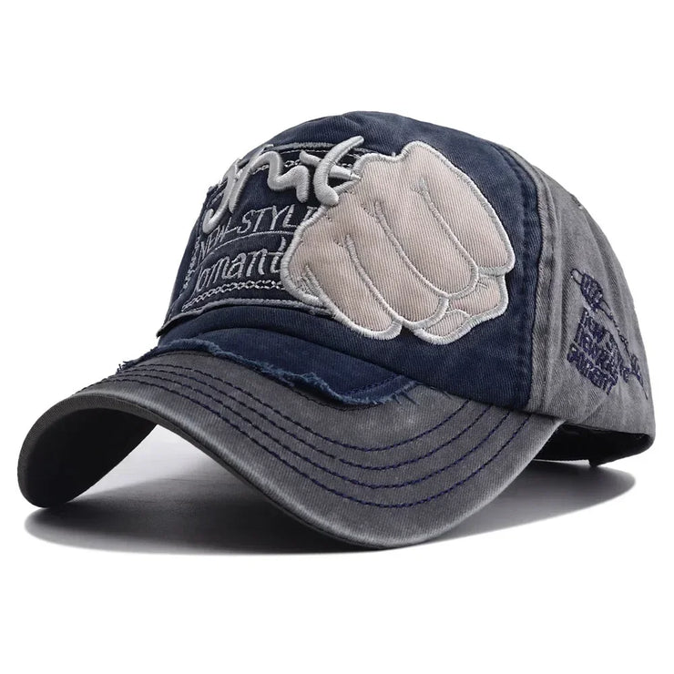 Unisex Streetwear Baseball Cap – Embroidered Snapback Dad Hat