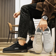 2024 Men’s Casual Loafers – Comfortable Canvas Walking Shoes