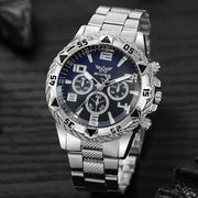 Men’s Luxury Steel Watch Stylish, durable, and perfect for business or casual wear.