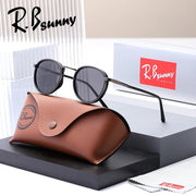 Retro Round Polarized Sunglasses – UV400 Unisex Driving Glasses
