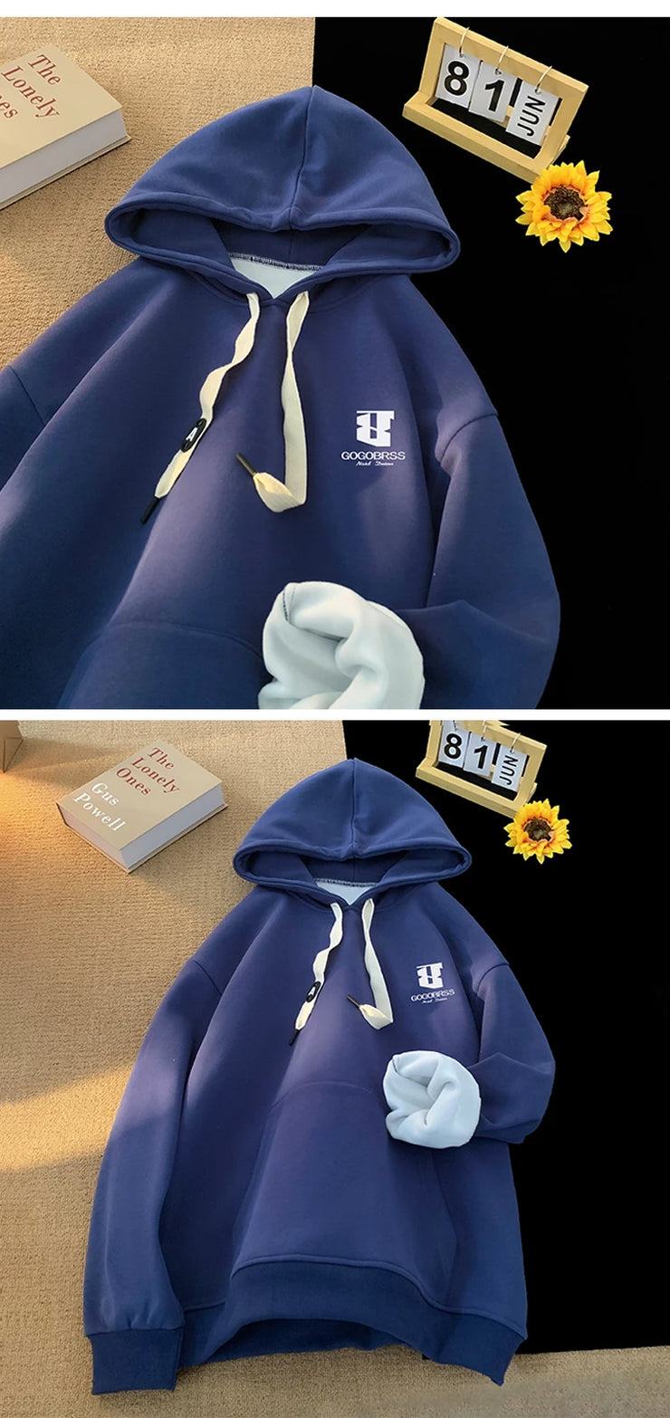 Unisex Hip-Hop Printed Hoodie – Loose Winter Streetwear Sweatshirt