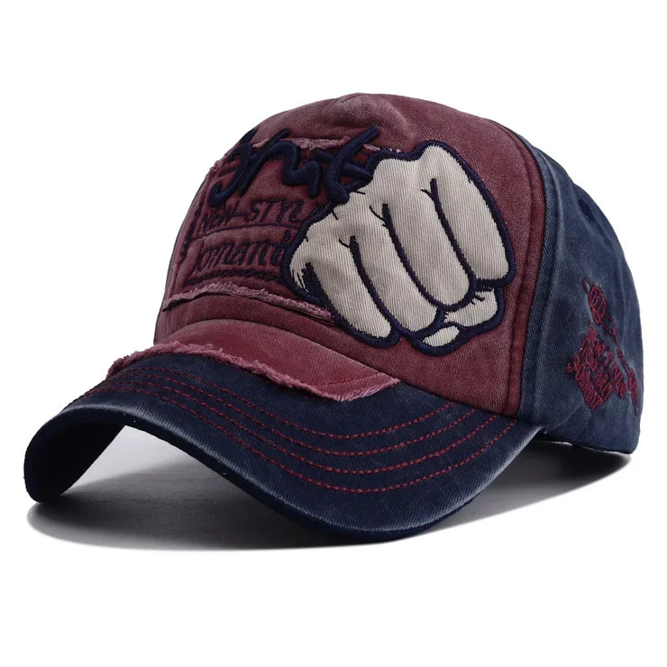 Unisex Streetwear Baseball Cap – Embroidered Snapback Dad Hat