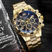 Men’s Luxury Steel Watch Stylish, durable, and perfect for business or casual wear.