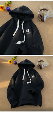 Unisex Hip-Hop Printed Hoodie – Loose Winter Streetwear Sweatshirt