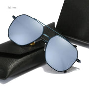 Luxury Polarized Aviator Sunglasses – Vintage Mirror Lens, Unisex