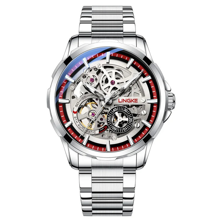 2024 Men’s Multifunctional Chronograph Watch – Original, Waterproof, Luminous Quartz Wristwatch.