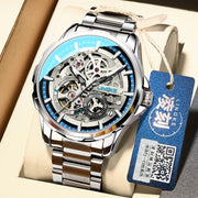 2024 Men’s Multifunctional Chronograph Watch – Original, Waterproof, Luminous Quartz Wristwatch.