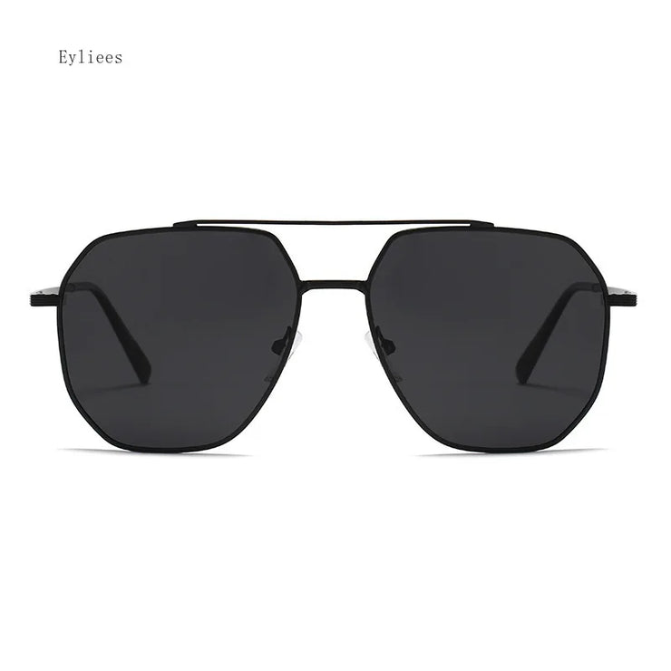 Luxury Polarized Aviator Sunglasses – Vintage Mirror Lens, Unisex