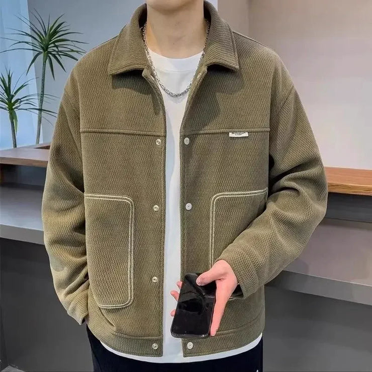 2024 Men’s Fashion Jacket – High-Quality Spring/Autumn Coat