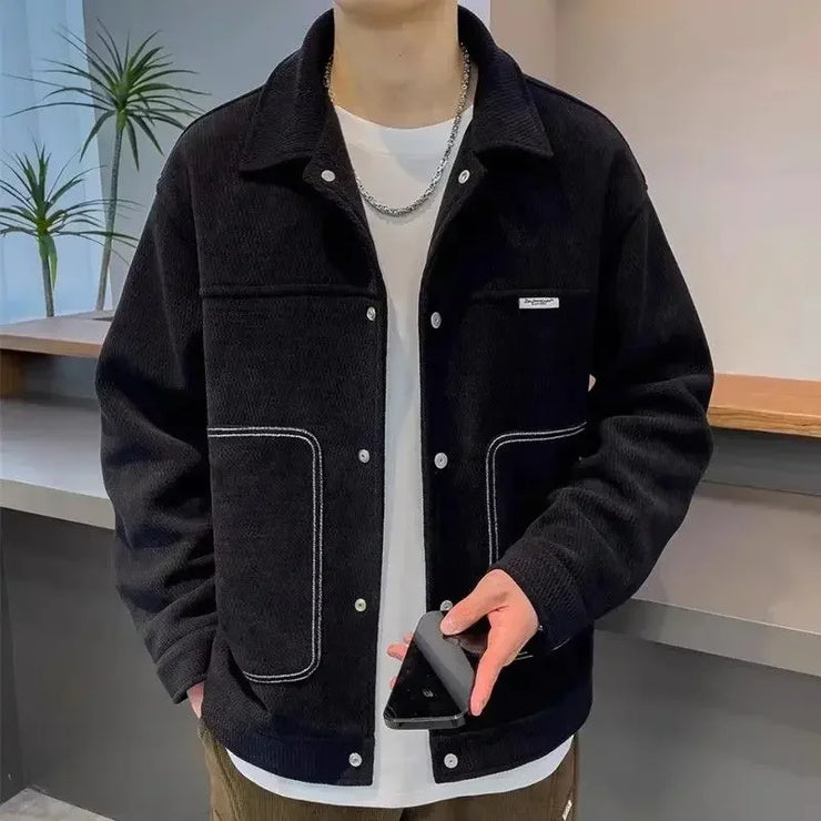 2024 Men’s Fashion Jacket – High-Quality Spring/Autumn Coat